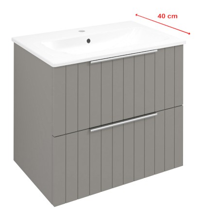 CIRASA STRIP umyvadlová skříňka 58x54x39cm, agila CR592-4343S