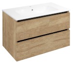 EZ801-2222 (60290) EZARA umyvadlová skříňka 79,8x52x46cm, dub alabama EZ801-2222