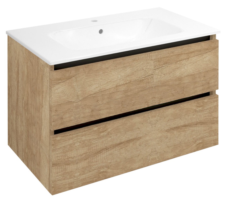 EZ801-2222 (60290) EZARA umyvadlová skříňka 79,8x52x46cm, dub alabama EZ801-2222