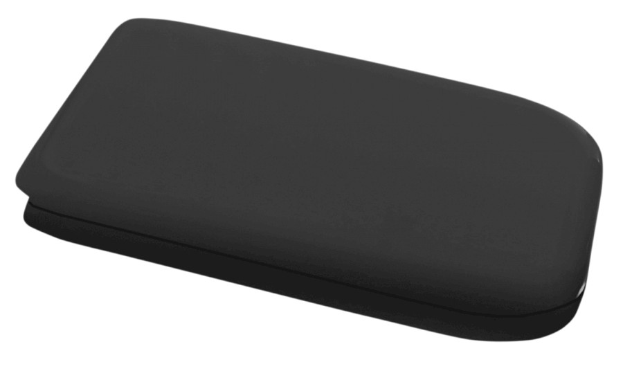 WALDORF WC sedátko, Soft Close, černá mat/chrom 418831