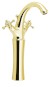 ANTEA stojánková umyvadlová baterie vysoká s výpustí, výška 300mm, zlato 3275L