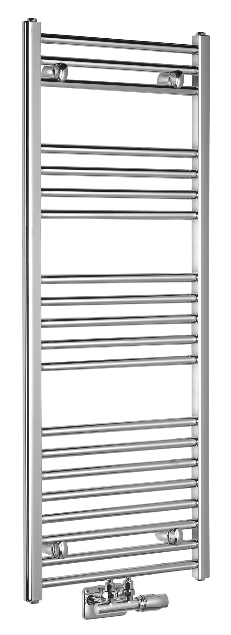 LLS308 (53272) ALYA otopné těleso rovné 400x1188mm, středové připojení, chrom LLS308