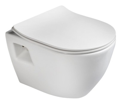 PAULA závěsná WC mísa, 35,5x50cm, bílá TP325