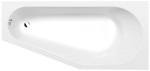 TIGRA R asymetrická vana 170x80x46cm, bílá 90611