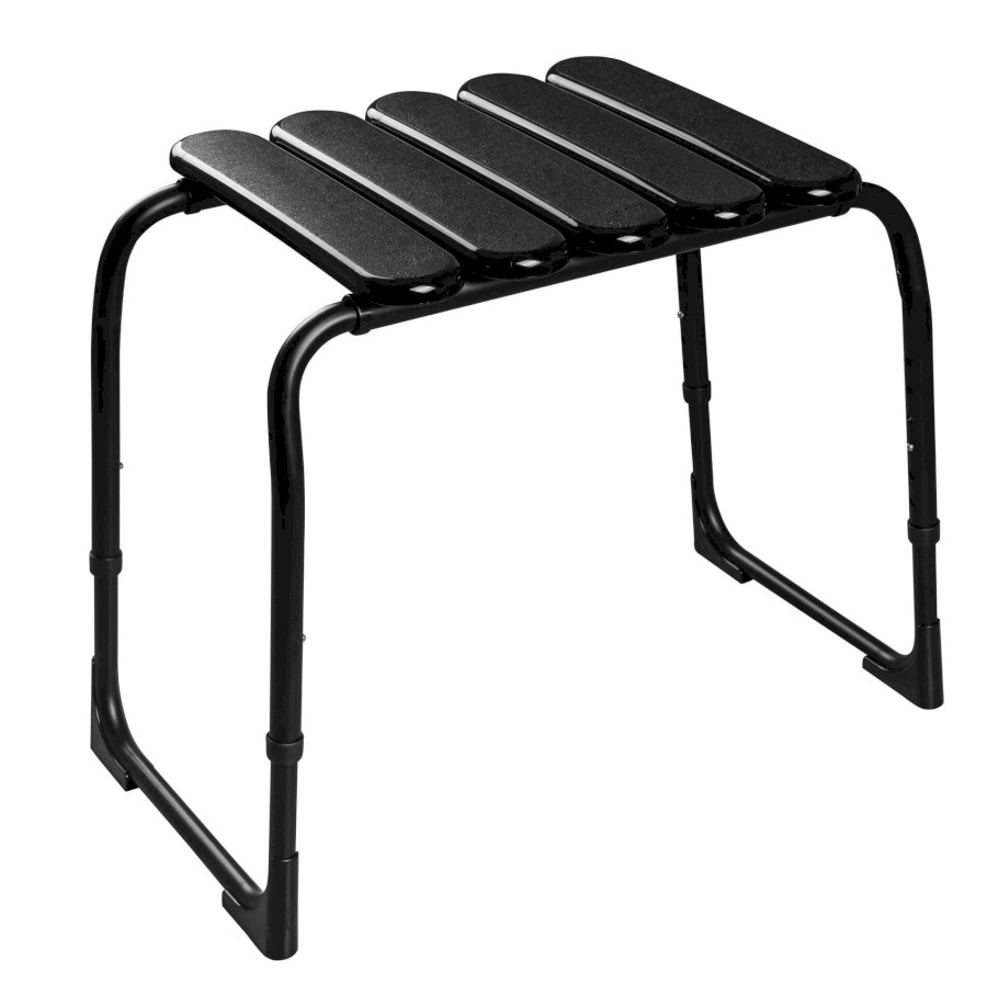 A172110 (59646) HANDICAP koupelnová stolička, výškově nastavitelná, černá A172110