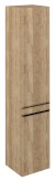 SITIA skříňka vysoká 35x172x32cm, 2x dvířka, levá/pravá, dub alabama SI230-2222