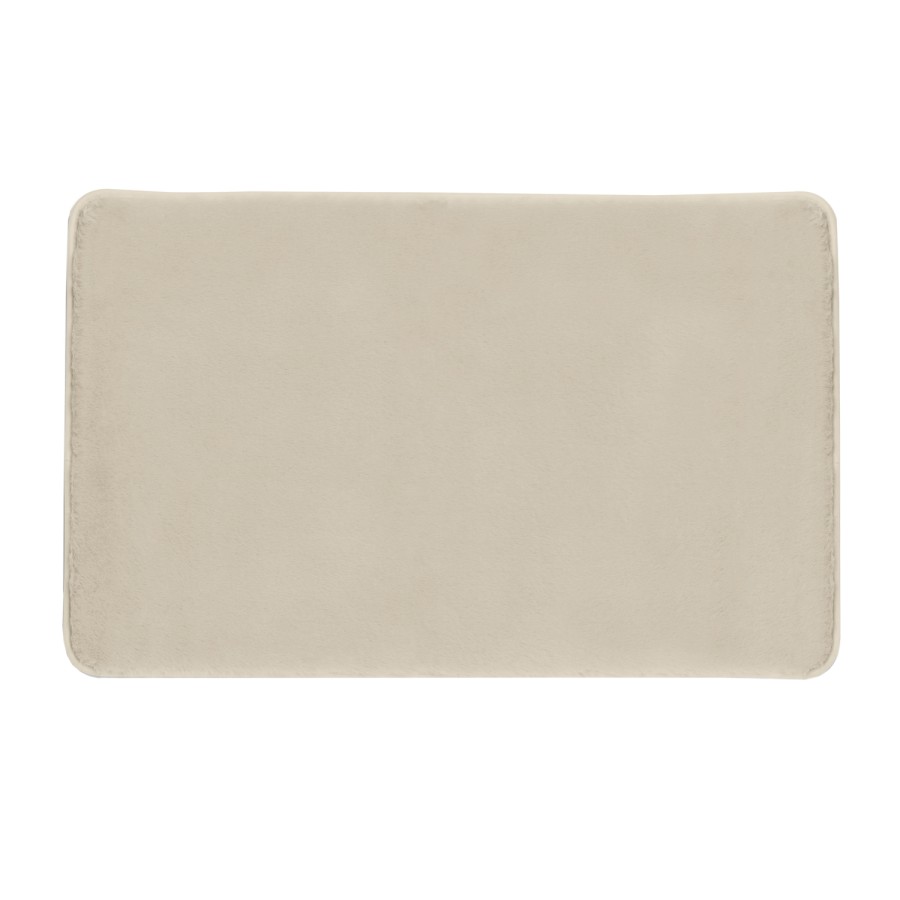 96FY508066 (57791) FUZZY koupelnová předložka, 50x80cm, 100% polyester, protiskluz, tortora 96FY508066