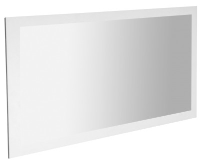 NIROX zrcadlo v rámu 120x70cm, bílá lesk NX127-3030