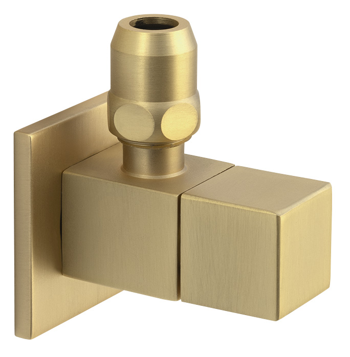 SL219 (52644) Rohový ventil s matkou, hranatý, 1/2