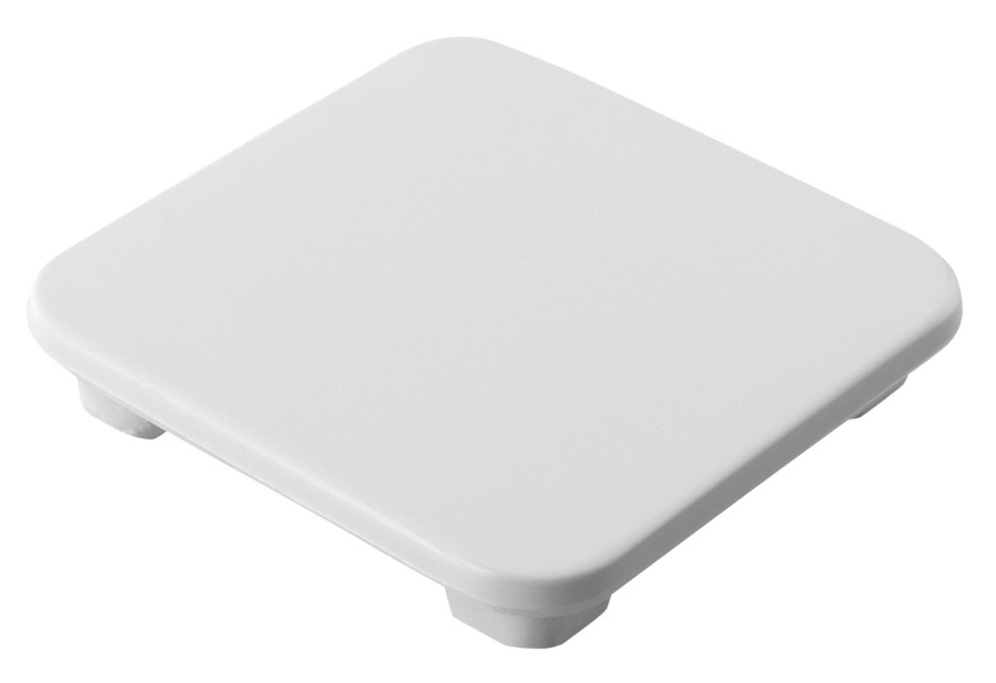 MX475-01 (47410) Kryt odadu 92x92mm, litý mramor, bílá MX475-01