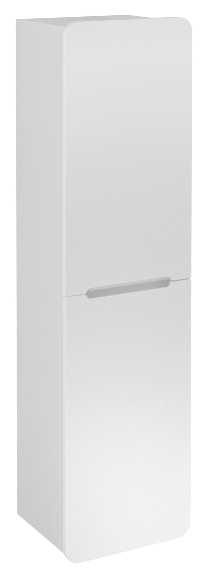 KR350-3030 (58769) KERALA skříňka vysoká 38x143x32cm, 2x dvířka, levá/pravá, bílá lesk KR350-3030