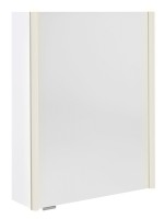 ALIX galerka s LED osvětlením 56x70x17,5cm, levá/pravá, bílá AX156-0030