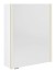 ALIX galerka s LED osvětlením 56x70x17,5cm, levá/pravá, bílá AX156-0030