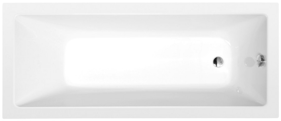 NOEMI obdélníková vana 170x70x39cm, bílá 71708