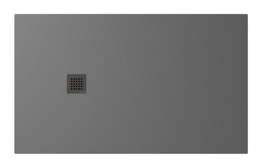 84310.31 (55012) TRENECA vanička z litého mramoru s možností úpravy rozměru, 150x90cm, šedá mat 84310.31