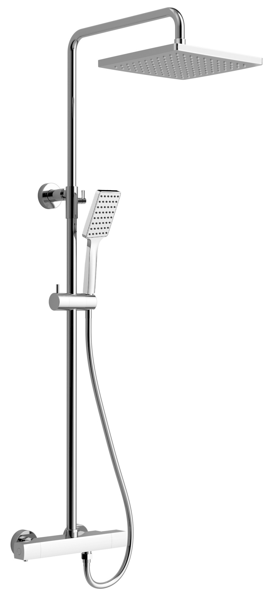 KJ139 (51616) Sprchový sloup s termostatickou baterií, chrom KJ139