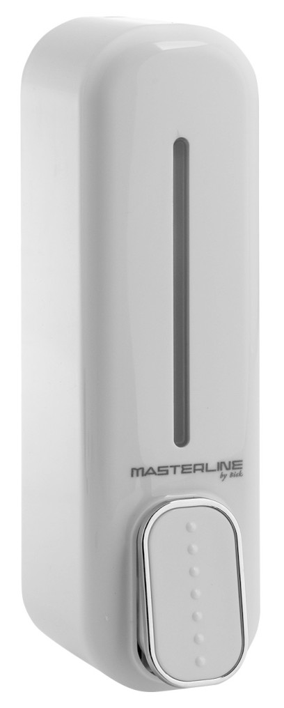 Dávkovač mýdla nástěnný 350ml, bílá 04590