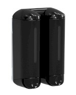 A94803 (58288) SHOWER MEDIUM dvojitý dávkovač tekutého mýdla, 2x250ml, černá A94803