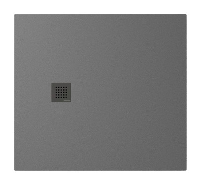 TRENECA vanička z litého mramoru s možností úpravy rozměru, 110x100cm, šedá mat 84312.31