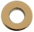 Kovová krytka přepadu umyvadla, 30 mm, zlato AR912