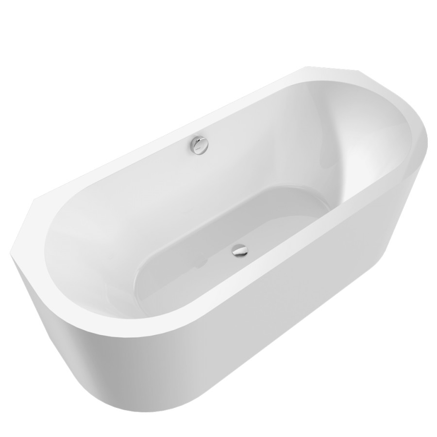 89119MA (61001) VIVA A MONOLITH rohová vana 170x75x60cm, bílá 89119MA