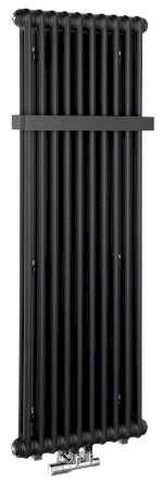 FEDE otopné těleso 1500x490mm, 10 seg., černá mat IR193