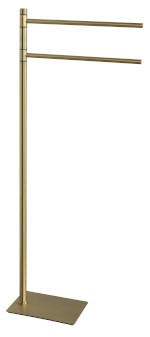 TRILLY stojan na ručníky, hranatý, zlato mat TR3188