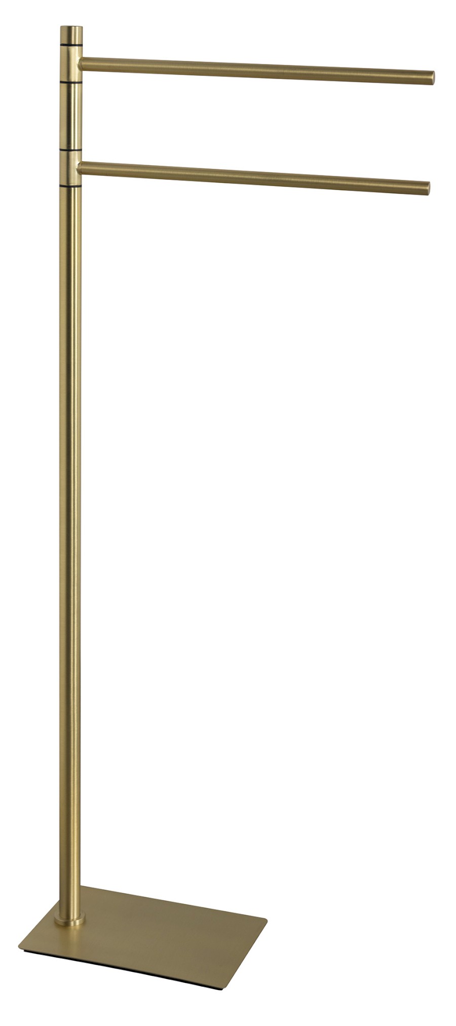 TRILLY stojan na ručníky, hranatý, zlato mat TR3188