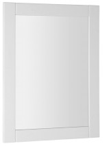 FAVOLO zrcadlo v rámu 70x90cm, bílá mat FV090