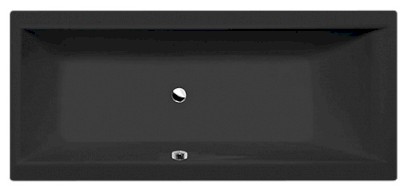 CLEO obdélníková vana 170x75x48cm, černá mat 94611.21