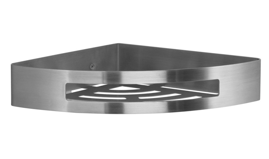 247938 (52180) SMART rohová police do sprchy, 210x45x210mm, nerez mat 247938