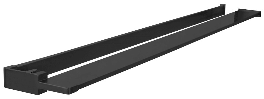 EG1425 (59098) Police zkracovatelná na Walk-in zástěnu 60-140cm, černá mat EG1425