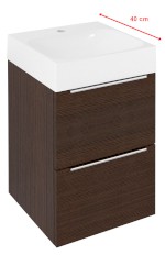 EM040-1616 (61120) EMONA umyvadlová skříňka 39,4x55x39cm, borovice rustik EM040-1616