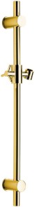 Sprchová tyč, posuvný držák, kulatá, 700mm, zlato SC017