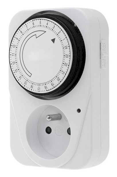 Časový spínač, 24 hod., 1 režim CS024