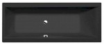 CLEO obdélníková vana 170x70x48cm, černá mat 74611.21