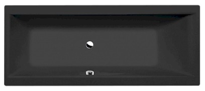 CLEO obdélníková vana 170x70x48cm, černá mat 74611.21