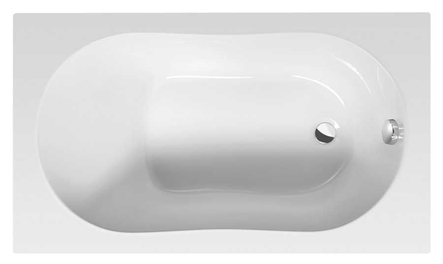 G1270 (14970) JIZERA vana 120x70x39cm, bílá G1270