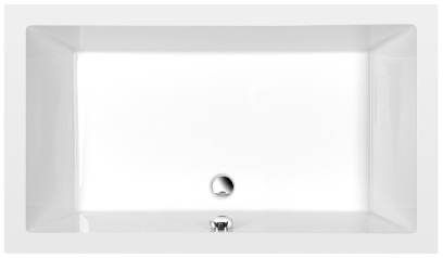 DEEP hluboká sprchová vanička, obdélník 130x75x26cm, bílá 72942