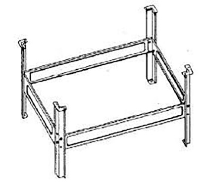 Podpěrná konstrukce k vanám V105x65 a V105x70 PIED 105