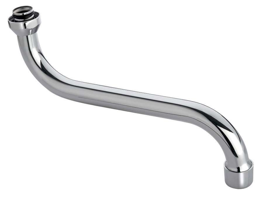 Universální výtokové ramínko k baterii, 177mm, typ-S, chrom 15S120