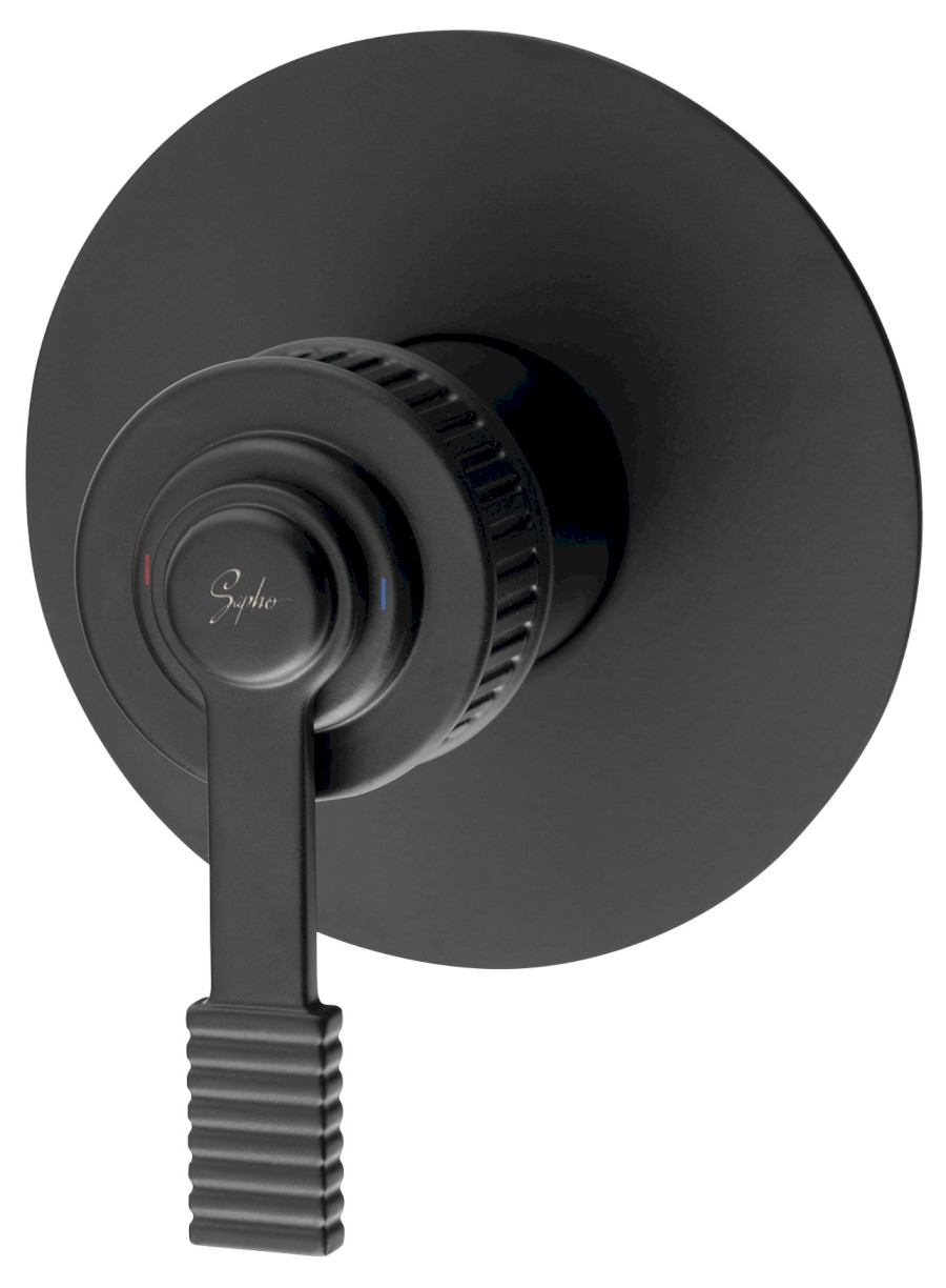 VERSI podomítková sprchová baterie, 1 výstup, černá mat RV041/15