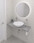 AVICE deska pod umyvadlo 180x36cm, tl.5cm, cement AV1867
