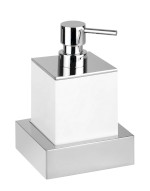 XS104W (59330) X-STEEL dávkovač mýdla na postavení 200ml, bílá mat XS104W