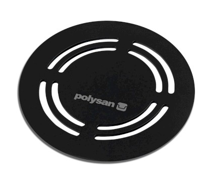 FLEXIA kruhová krytka sifonu, černá 73217