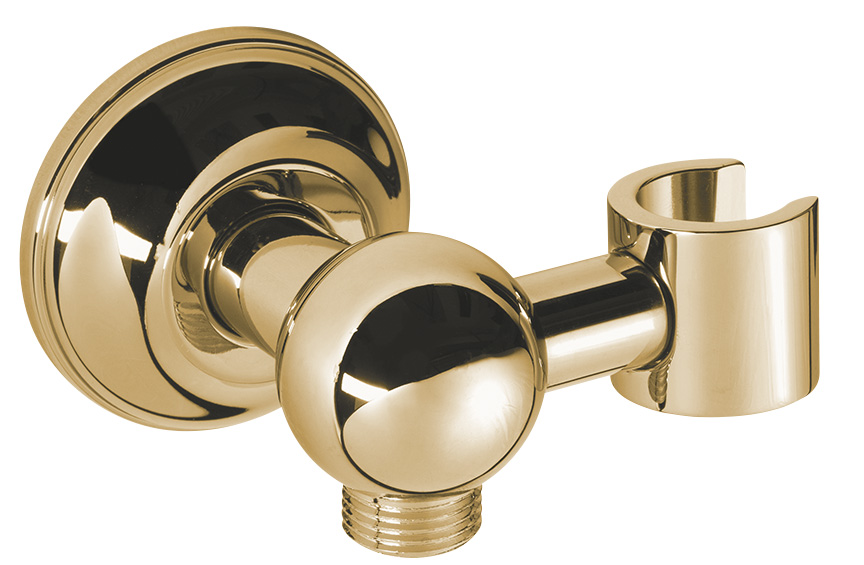 981R5 (56442) ANTEA držák sprchy s vyústěním, zlato 981R5