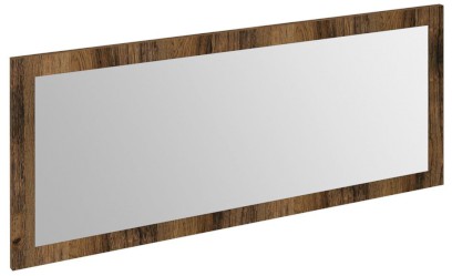 TREOS zrcadlo v rámu 110x50cm, dub Collingwood TS100-1919