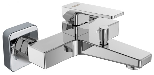 TURSI nástěnná vanová baterie, chrom TI010