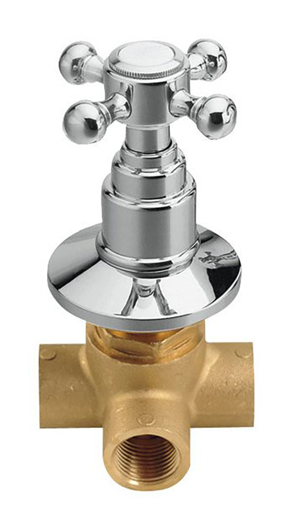 DEVIN21 (4267) ANTEA podomítkový přepínač, chrom DEVIN21