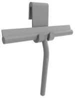 72825.31 (53318) Stěrka do sprchy, včetně uchycení na zástěnu, šedá mat 72825.31